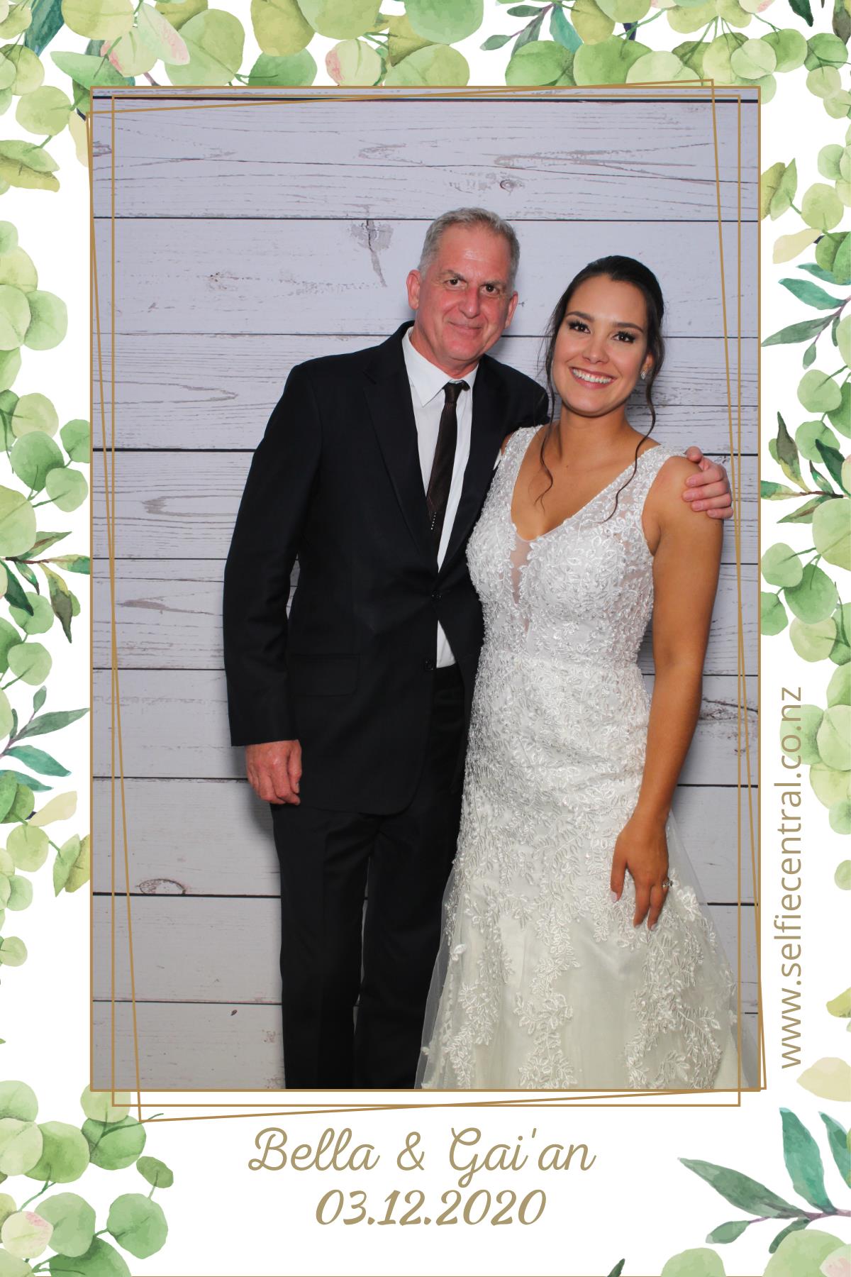 Bella & Gai'an's wedding | View more photos from the event at gallery.photobooth.co.nz/u/SelfieCentral/Bella-Gaians-wedding